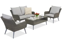 Градински мебели Bilbao Coffee 4 Garden Point сив