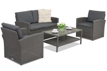 Градински мебели Monaco Coffee 4 Garden Point антрацит