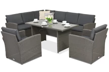 Градински мебели Monaco Comida 7 Garden Point антрацит