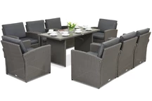 Градински мебели Monaco Premium 8 Garden Point антрацит