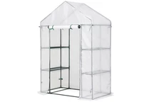 Мини градинска оранжерия 1,4 х 0,7 х 2 м Garden Point бяла