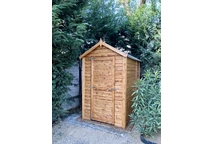 Малка дървена градинска къща Harstad 120 x 180 см