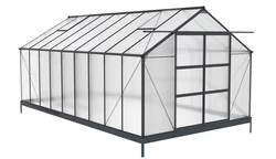 Алуминиева оранжерия Azalia 3,1 x 5,5 м CoverTech антрацит