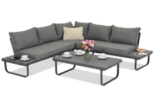 Алуминиеви градински мебели Bolzano Garden Point сив