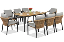 Алуминиеви мебели Messina/Padva за 8 души Garden Point