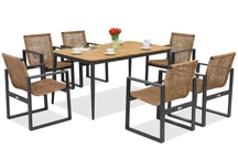 Алуминиеви мебели Padua за 6 души Garden Point