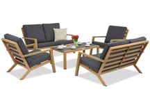 Braga Wood Coffee 6 градински мебели Garden Point