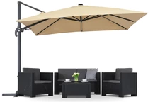 Чадър Merano 3x3m Garden Point бежов