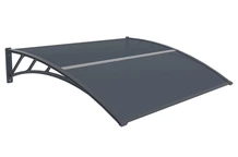 Навес над врата Tiset 120 x 150cm CoverTech антрацит