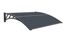 Навес над врата Tiset 80 x 120cm CoverTech антрацит
