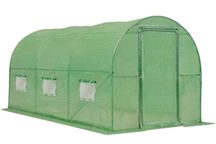 Оранжерия от фолио 2x4,5м Garden Point зелен с врата