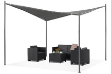 Терасова пергола антрацит Майорка 3 х 3м Garden Point