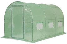 Тунел от фолио 2x3m Garden Point зелен с врата