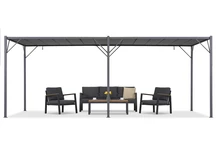 Антрацит Malaga 3x6m Garden Point пергола за тераса