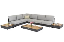 Комплект алуминиеви ъглови мебели Trapani Garden Point