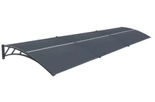 Навес над врата Tiset 120 x 450cm CoverTech антрацит