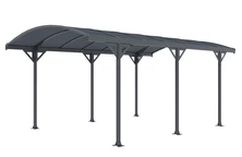 Поликарбонатен навес Minnesota 3 x 5 m CoverTec антрацит
