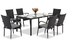 Градински комплект от техноратан Milan