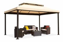 Кремав градински павилион Valencia 3x4 m Garden Point