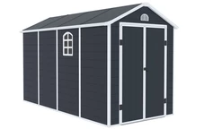 Пластмасова къща за инструменти Bergen 1,9 x 3,7 м CoverTech антрацит