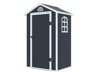 Пластмасова къщичка за инструменти Bergen 1,3 x 1 м CoverTech антрацит