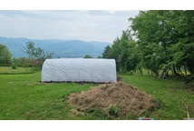 Оранжерия от фолио 3х6м бял Garden Point