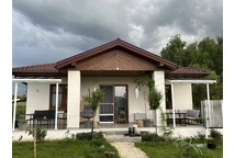 Алуминиев навес за тераса Sierra Palram - Canopia 2,3 x 2,3 m бял