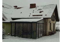 Веранда Sanremo Palram Grey Winter Garden - Canopia 3 x 4,25 m