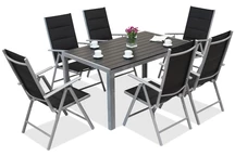 Градински комплект от алуминиев polywood Verona Garden Point за 6 души
