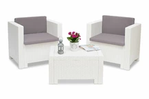 Комплект за балкон Colorado Terrace 2 бял Bica