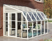 Зимна градина Sun Room Palram - Canopia 2,58 x 3,22 m бяла