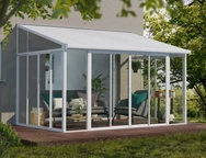 Зимна градина Veranda Sanremo Palram - Canopia 3 x 5,4 m бяла